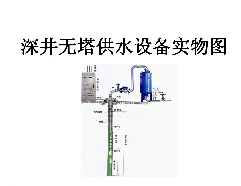 商洛商南县井泵无塔式供水设备